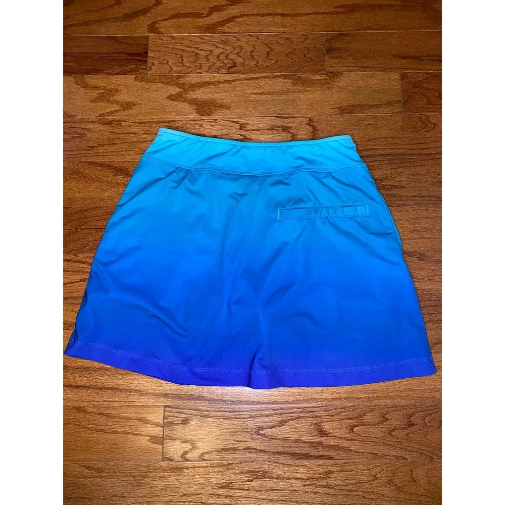 Slazenger Golf‎ Blue Ombré Skort Size XS